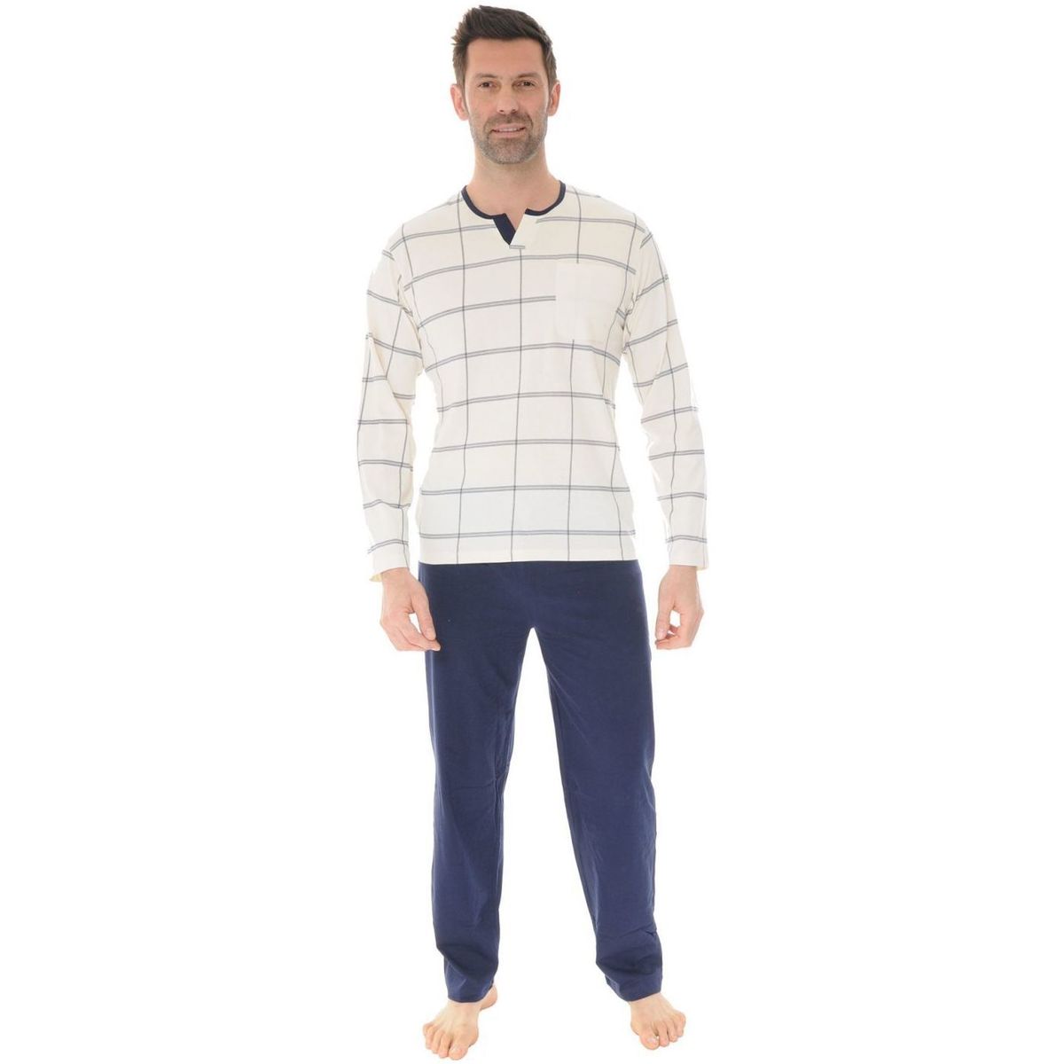 Textil Muži Pyžamo / Noční košile Christian Cane SIMEO Béžová