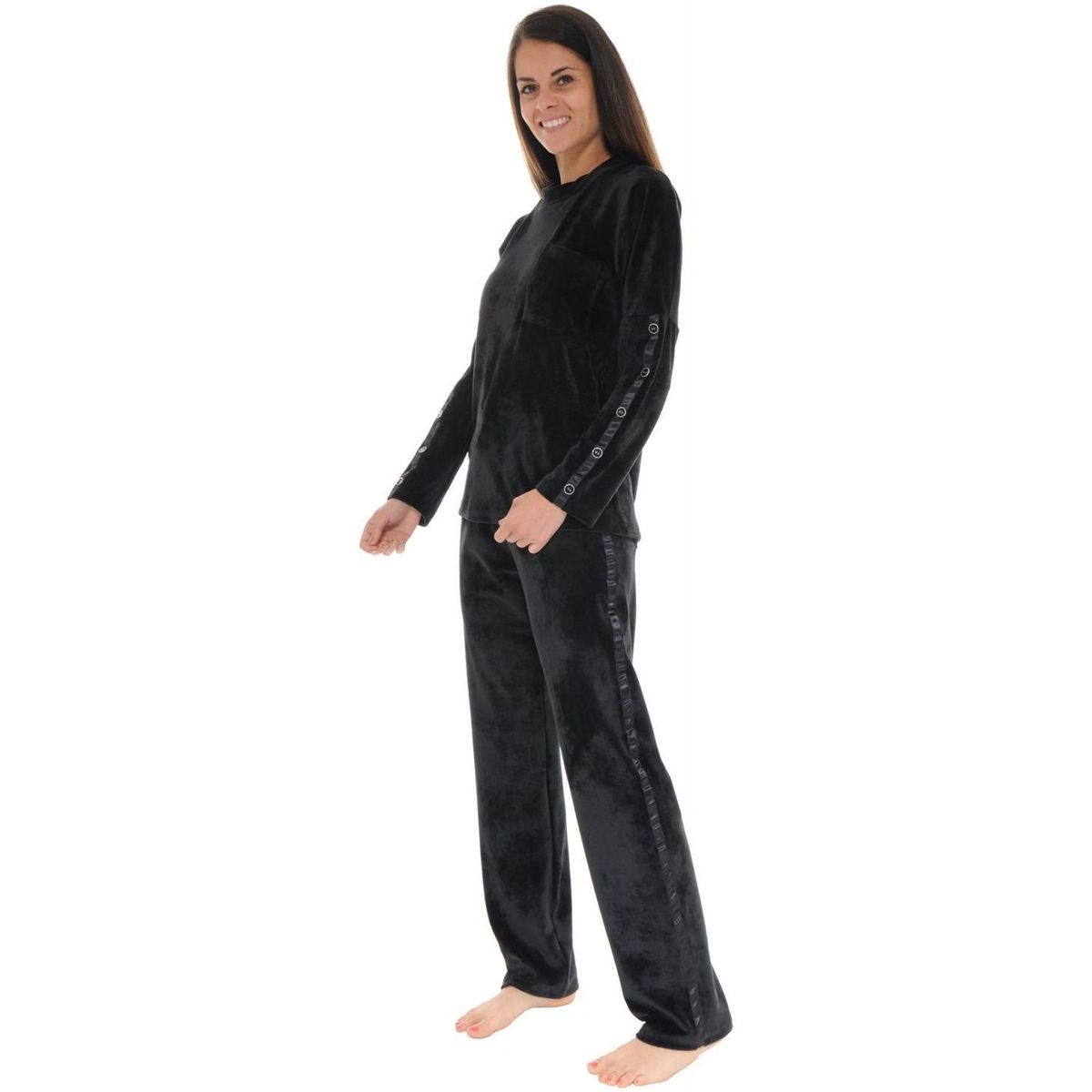 Textil Ženy Pyžamo / Noční košile Christian Cane RACKEL Černá