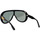 Hodinky & Bižuterie Muži sluneční brýle Gucci Occhiali da Sole  GG1370S 001 Černá