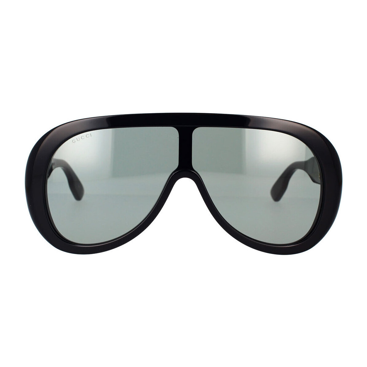 Hodinky & Bižuterie Muži sluneční brýle Gucci Occhiali da Sole  GG1370S 001 Černá
