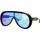 Hodinky & Bižuterie Muži sluneční brýle Gucci Occhiali da Sole  GG1370S 002 Hnědá