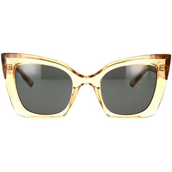 Hodinky & Bižuterie Ženy sluneční brýle Yves Saint Laurent Occhiali da Sole Saint Laurent  SL 552 006 Žlutá