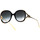 Hodinky & Bižuterie Ženy sluneční brýle Gucci Occhiali da Sole  GG0226S 007 Černá