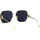 Hodinky & Bižuterie Ženy sluneční brýle Gucci Occhiali da Sole  GG1207SA 002 Zlatá