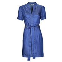 Textil Ženy Krátké šaty Naf Naf KORINE R1 Modrá