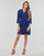 Textil Ženy Krátké šaty Naf Naf ESANDRINE R1 Modrá