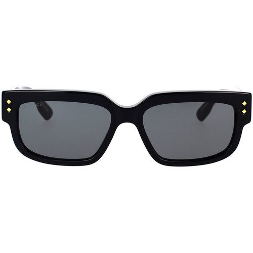 Hodinky & Bižuterie Muži sluneční brýle Gucci Occhiali da Sole  GG1218S 001 Černá