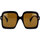 Hodinky & Bižuterie Ženy sluneční brýle Gucci Occhiali da Sole  GG1241S 001 Černá