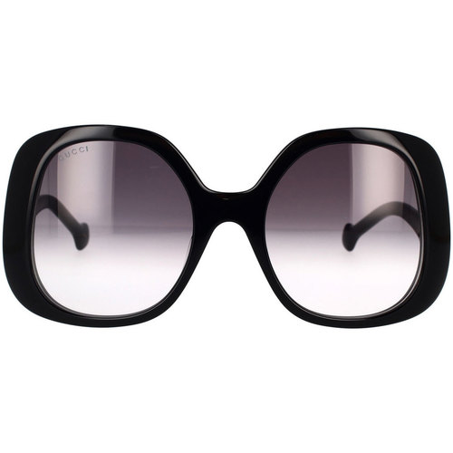 Hodinky & Bižuterie Ženy sluneční brýle Gucci Occhiali da Sole  GG1235S 001 Černá