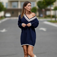 Textil Ženy Krátké šaty THEAD. ALYSSA DRESS Tmavě modrá