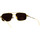Hodinky & Bižuterie sluneční brýle Bottega Veneta Occhiali da Sole  BV1128S 002 Zlatá