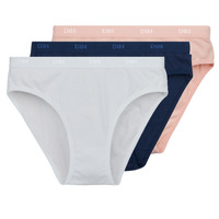Spodní prádlo Dívčí Kalhotky DIM POCKET ECODIM PACK X3 Růžová / Tmavě modrá / Bílá
