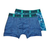 Spodní prádlo Chlapecké Boxerky DIM MICRO PACK X2 Modrá