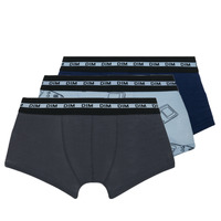 Spodní prádlo Chlapecké Boxerky DIM MODE COTON STRETCH PACK X3 Modrá / Černá / Šedá