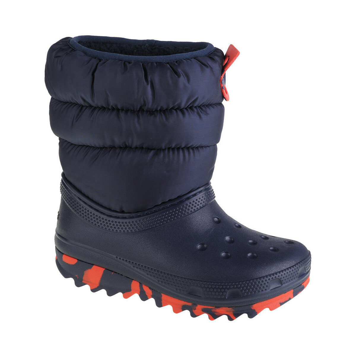 Boty Chlapecké Zimní boty Crocs Classic Neo Puff Boot Kids Modrá