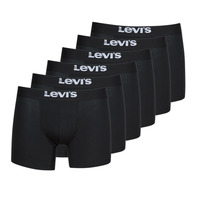 Spodní prádlo Muži Boxerky Levi's SOLID BASIC BRIEF PACK X6 Černá