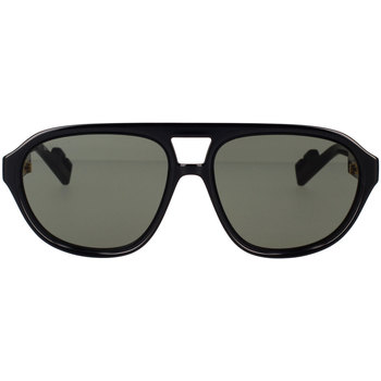 Hodinky & Bižuterie Muži sluneční brýle Gucci Occhiali da Sole  GG1239S 004 Černá