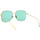 Hodinky & Bižuterie Ženy sluneční brýle Gucci Occhiali da Sole  GG1031S 008 con Ciondolo Zlatá