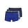 Spodní prádlo Muži Boxerky Hom TROPICAL PACK X3 Tmavě modrá / Modrá
