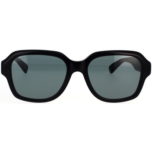 Hodinky & Bižuterie Muži sluneční brýle Gucci Occhiali da Sole  GG1174S 001 Černá