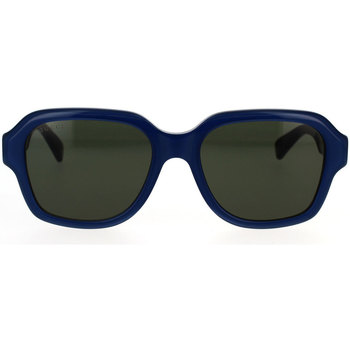 Hodinky & Bižuterie Muži sluneční brýle Gucci Occhiali da Sole  GG1174S 004 Modrá