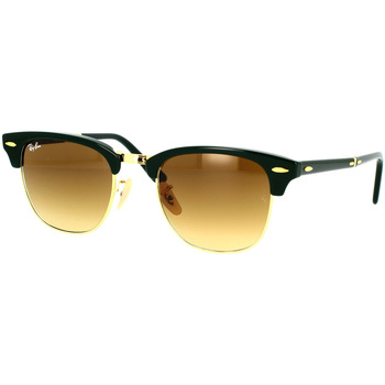 Hodinky & Bižuterie sluneční brýle Ray-ban Occhiali da Sole  Clubmaster folding RB2176 136885 Zelená