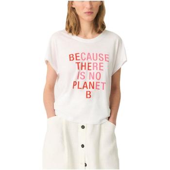 Textil Ženy Trička s krátkým rukávem Ecoalf  Bílá