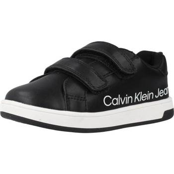 Boty Chlapecké Nízké tenisky Calvin Klein Jeans V1X980325 Černá