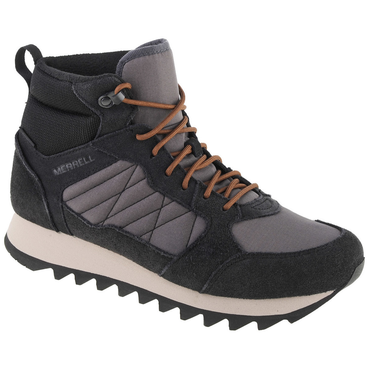 Boty Muži Pohorky Merrell Alpine Sneaker Mid PLR WP 2 Černá