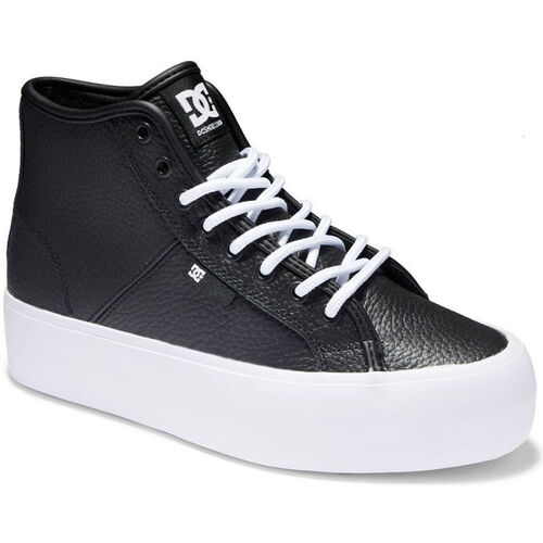 Boty Ženy Módní tenisky DC Shoes Manual hi wnt ADJS300286 BLACK/WHITE (BKW) Černá