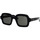 Hodinky & Bižuterie sluneční brýle Retrosuperfuture Occhiali da Sole  Benz Black QHB Černá