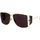 Hodinky & Bižuterie sluneční brýle Retrosuperfuture Occhiali da Sole  Autore Black BS5 Zlatá
