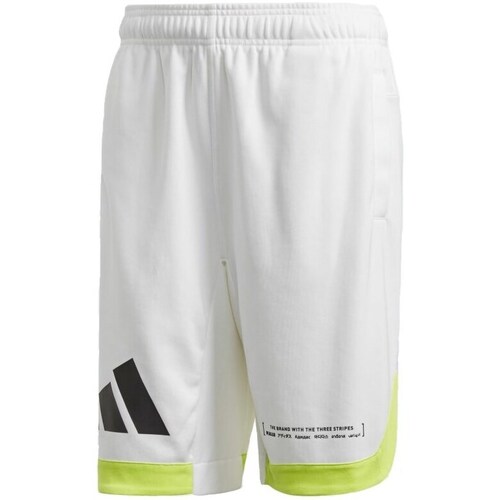 Textil Muži Tříčtvrteční kalhoty adidas Originals The Pack Basketball Bílá