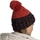 Textilní doplňky Ženy Čepice Buff Janna Knitted Fleece Hat Beanie Růžová