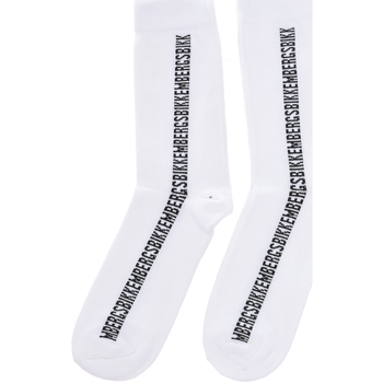 Spodní prádlo Muži Ponožky Bikkembergs BK016-WHITE Bílá