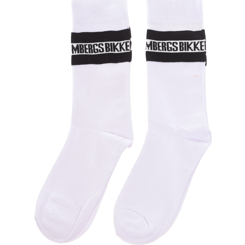 Spodní prádlo Muži Podkolenky Bikkembergs BK022-WHITE-BLACK           