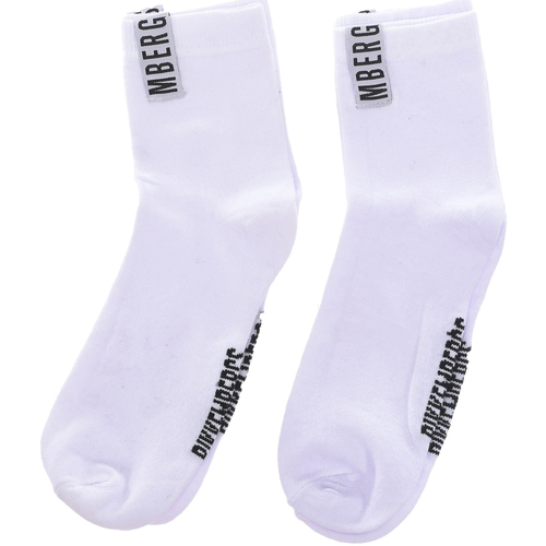 Spodní prádlo Muži Ponožky Bikkembergs BK055-WHITE Bílá