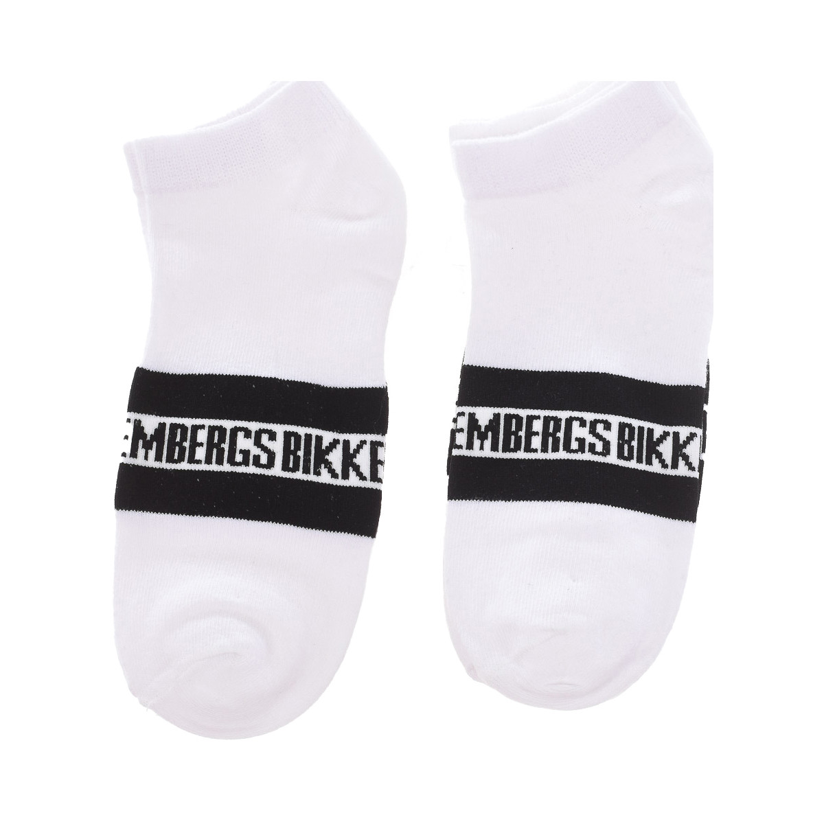Spodní prádlo Muži Sportovní ponožky  Bikkembergs BK082-WHITEBLACK Bílá