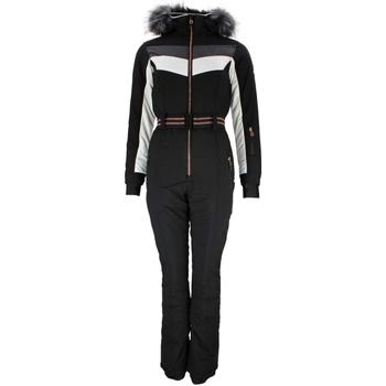 Textil Ženy Overaly / Kalhoty s laclem Peak Mountain Combinaison de ski femme ARCTIAN Černá