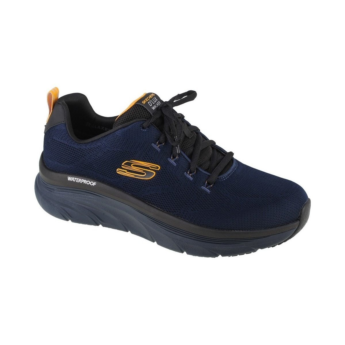 Levně Skechers Běžecké / Krosové boty Dlux Walker Get Oasis Tmavě modrá