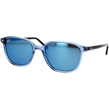 Hodinky & Bižuterie sluneční brýle Ray-ban Occhiali da Sole  Leonard RB2193 6638O4 Modrá