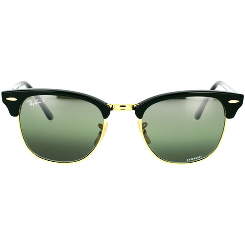 Hodinky & Bižuterie sluneční brýle Ray-ban Occhiali da Sole  Clubmaster RB3016 1368G4 Polarizzati Khaki
