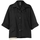 Textil Ženy Kabáty Wendy Trendy Coat 221210 - Black Černá