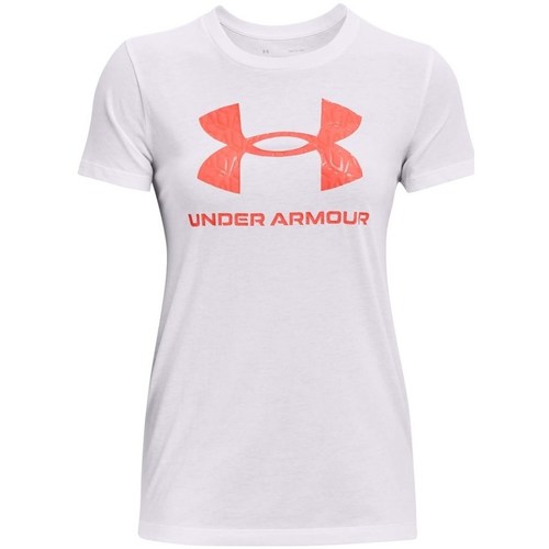 Textil Ženy Trička s krátkým rukávem Under Armour Sportstyle Graphic Bílá