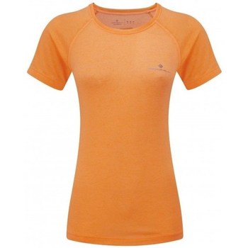 Textil Ženy Trička s krátkým rukávem Ronhill Momentum Oranžová