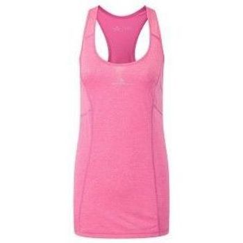 Textil Ženy Trička s krátkým rukávem Ronhill Aspiration Tempo Vest Růžová