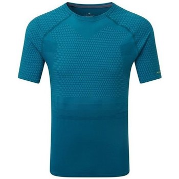 Textil Muži Trička s krátkým rukávem Ronhill Mens Tech Marathon SS Tee Modrá