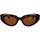 Hodinky & Bižuterie Ženy sluneční brýle Balenciaga Occhiali da Sole  BB0236S 002 Hnědá