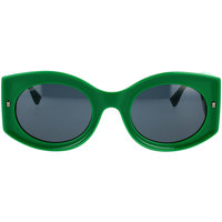 Hodinky & Bižuterie sluneční brýle Dsquared Occhiali da Sole  D2 0071/S 1ED Zelená