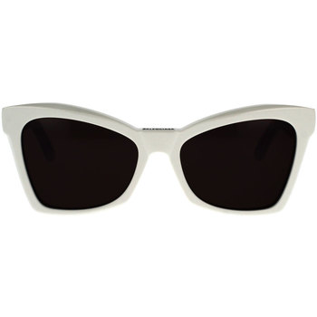 Hodinky & Bižuterie Ženy sluneční brýle Balenciaga Occhiali da Sole  BB0231S 005 Bílá